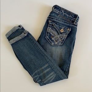 Hydraulic Ripped Jeans - Juniors Size 1/2